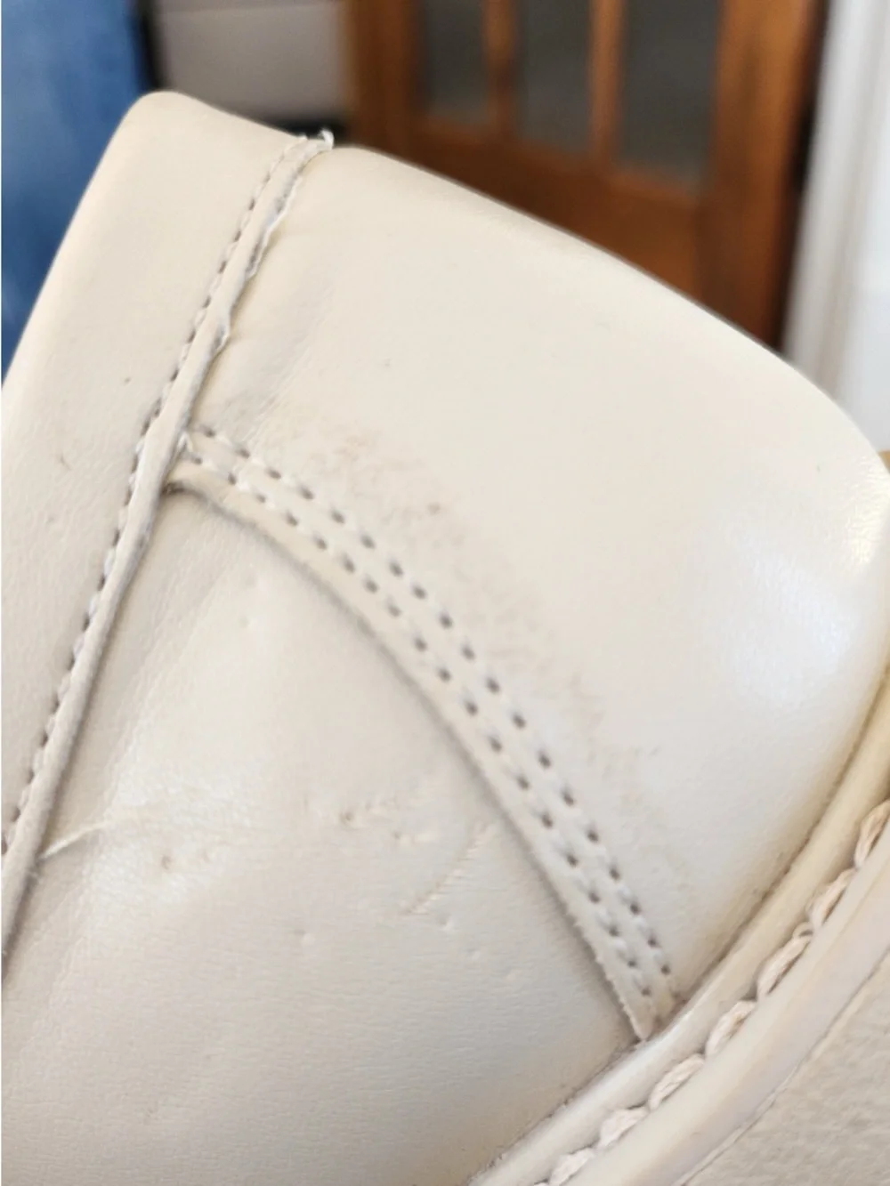 Madden Girl Cream Penny Loafers - Picture 8 of 9